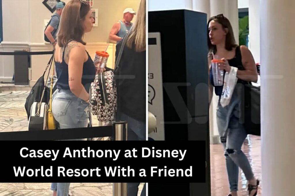 Casey Anthony at Disney World Resort With a FriendCasey Anthony at Disney World Resort With a Friend
