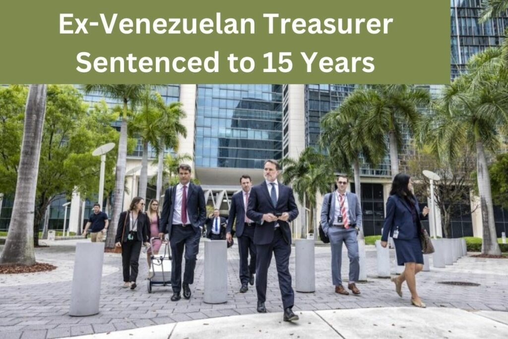 Ex-Venezuelan Treasurer Sentenced to 15 Years