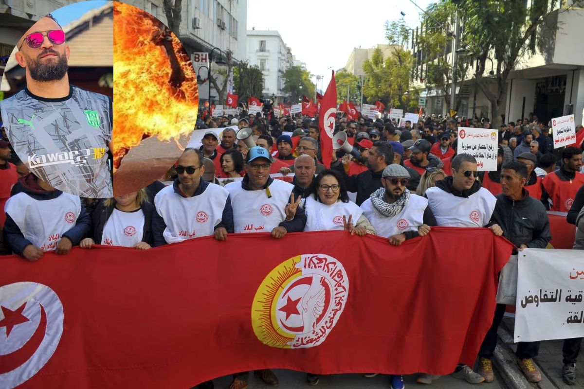 Tunisian Footballer Dies After Self-immolating in Police State Protest (1)
