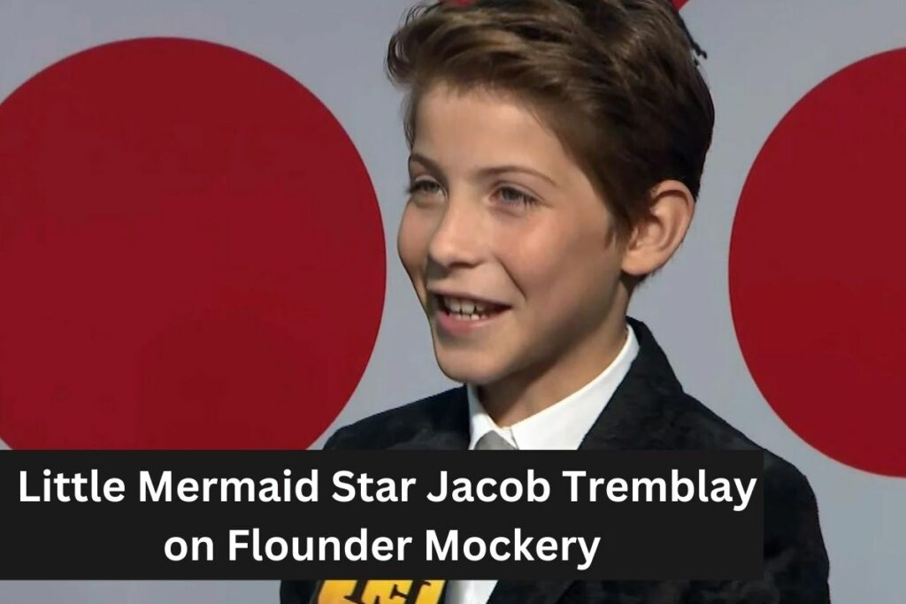 _Little Mermaid Star Jacob Tremblay on Flounder Mockery