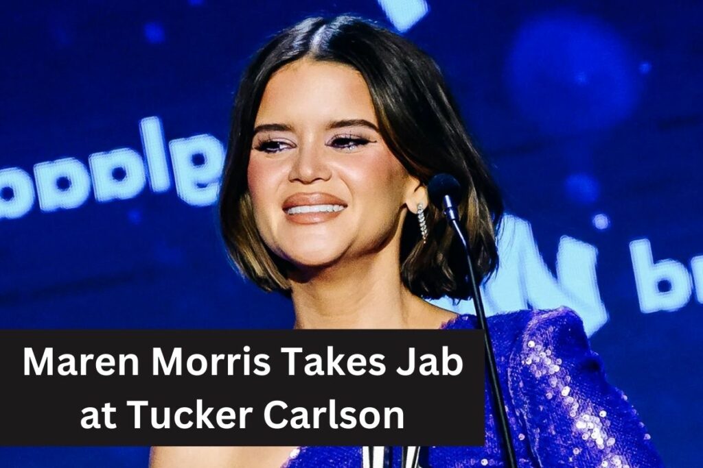 Maren Morris Takes Jab at Tucker Carlson