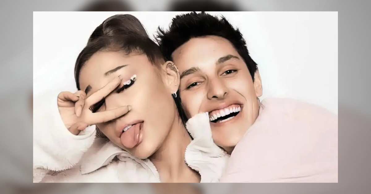 Dalton Gomez with ariana grande