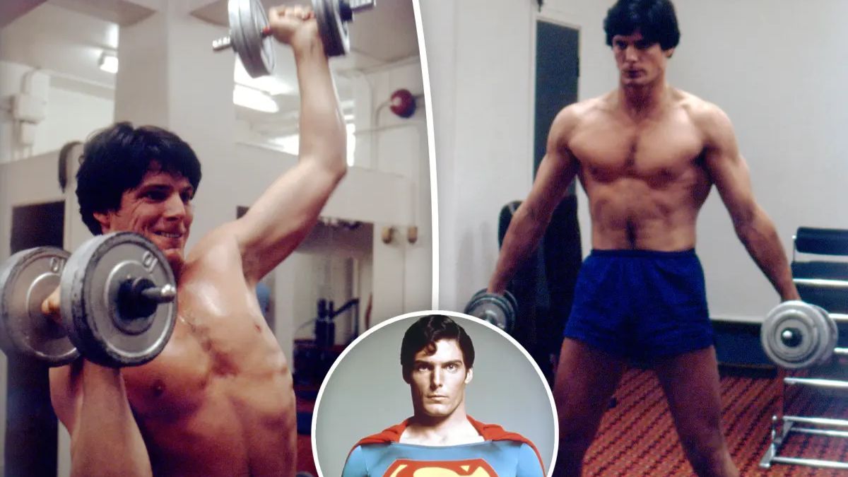 Christopher Reeve trained intensively and gained around 30 pounds.
