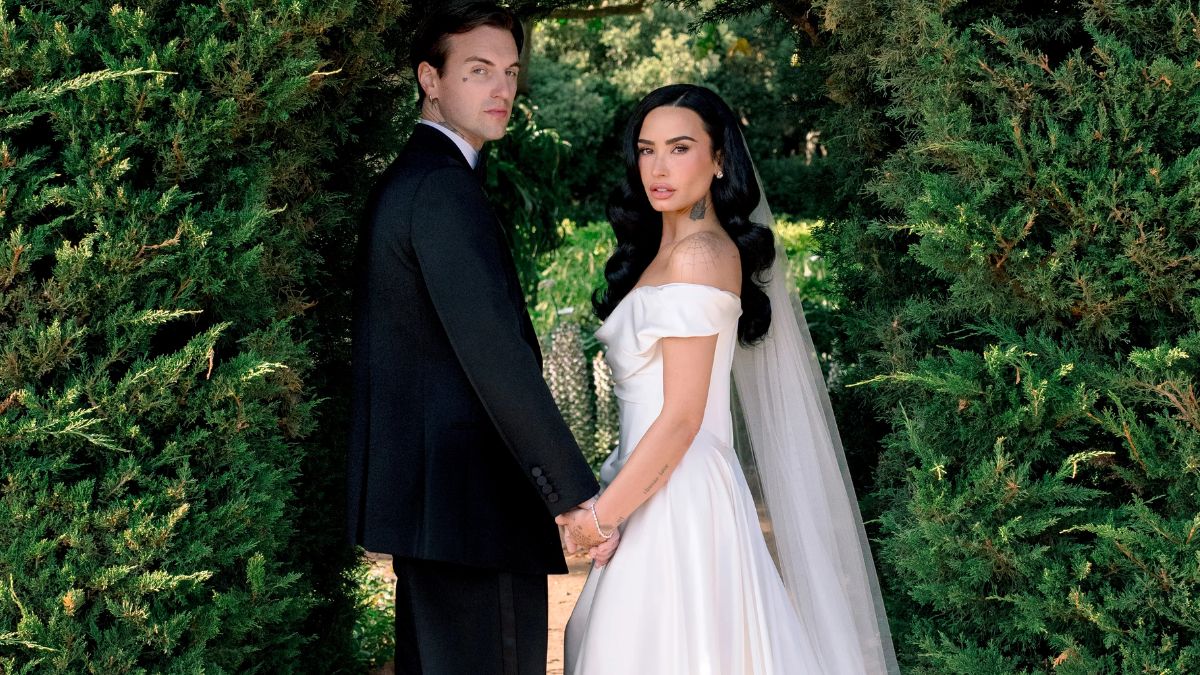 Jordan Lutes and Demi Lovato