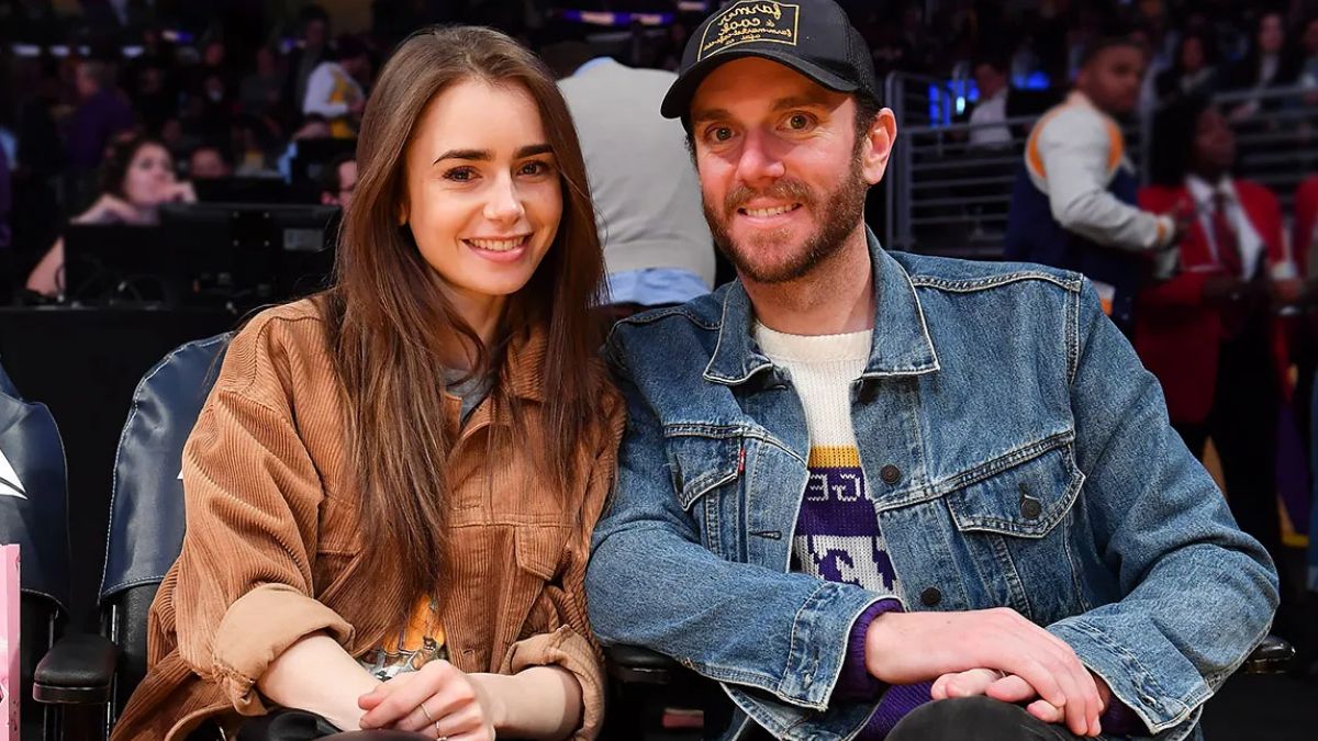 Lily Collins and Charlie McDowell