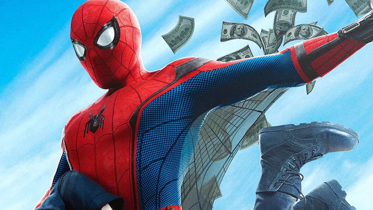 Spider-Man's original suit actually had small webbed wings under his arms.