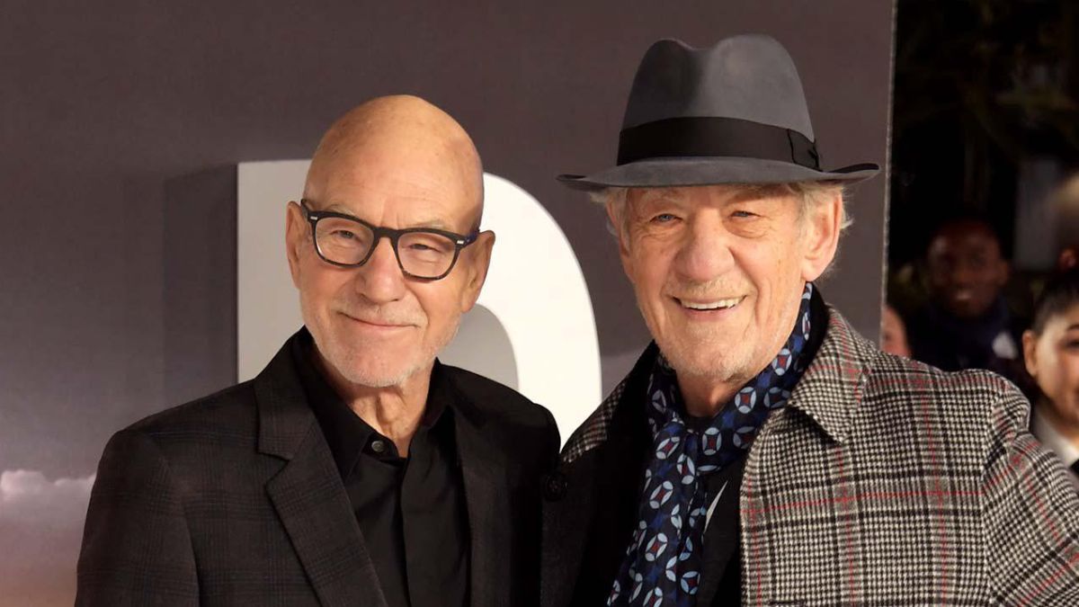 Ian McKellen and Patrick Stewart