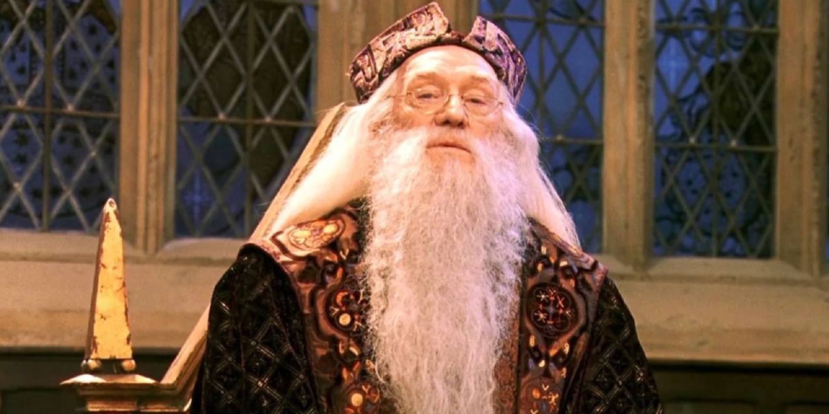 Richard Harris, who played Dumbledore, died shortly after shooting the second film.
