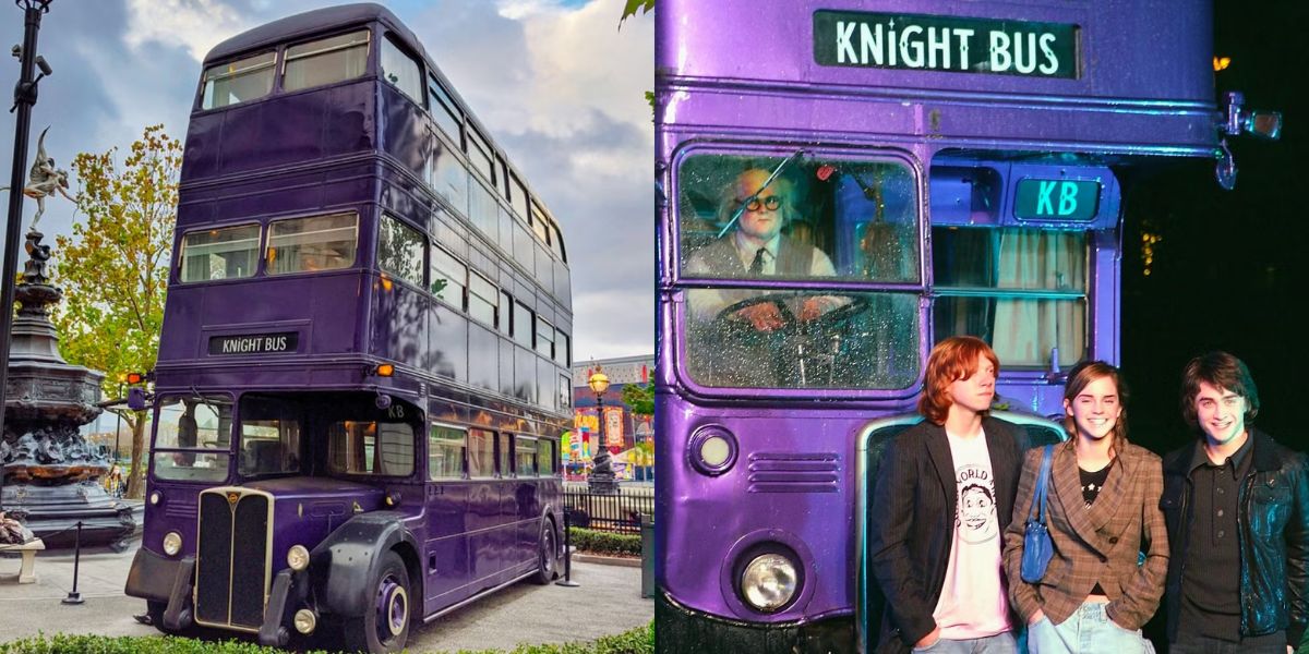 The bus in Harry Potter and the Prisoner of Azkaban is real.